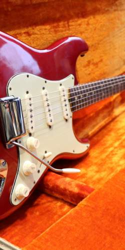 Fender Stratocaster Série L Candy Apple Red de 1964