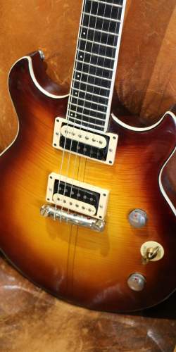 Dubreuille "Diablo" type Les Paul Double Cut Varitone Sunburst 2020