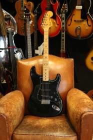 Fender Stratocaster Black Hardtail de 1979-81