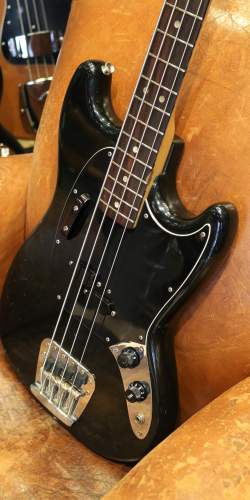 Fender Mustang Bass Black de 1977