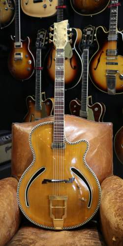Hopf Super De Luxe Archtop Natural 1950's