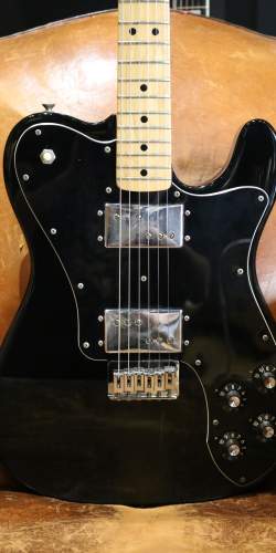 Fender Telecaster Deluxe Noire de 1974