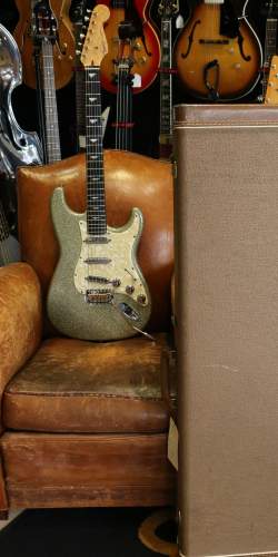 Fender 7 of 25 Custom Shop Deco Jay Black 1996 Rare Sparkle