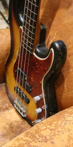 Fender PJ Precision Jazz Bass Sunburst de 1965