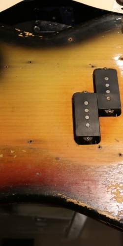 Fender Precision Bass Sunburst de 1969