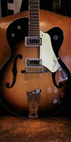 Gretsch 6124 Double Anniversary Sunburst de 1962