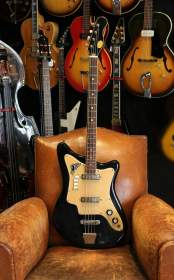 Eko Bass 500 Black and Gold de 1960's