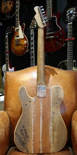 Justin Johnson Telecaster Jim Beam Whiskey Barrel Guitar Tank 224