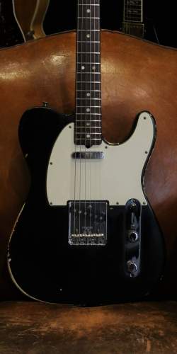 Fender Telecaster Black (Over blonde) de 1971