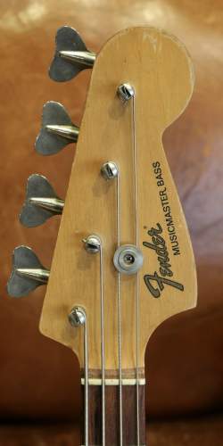 Fender Musicmaster Bass Olympic White de 1974