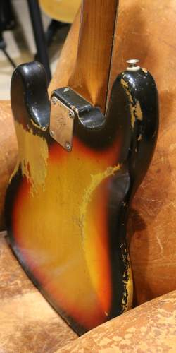 Fender PJ Precision Jazz Bass Sunburst de 1965