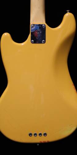 Fender Mustang Bass Yellow Competition de 1969