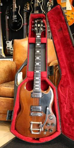 Gibson SG Standard Walnut de 1974 avec Bigsby d'origine