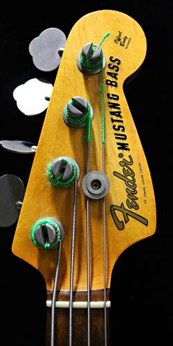 Fender Mustang Bass Yellow Competition de 1972
